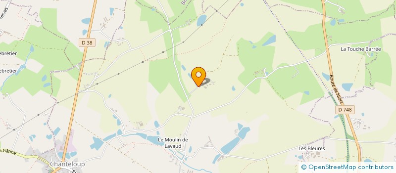 localisation de l'entreprise MONSIEUR THOMAS VERGER  CHANTELOUP