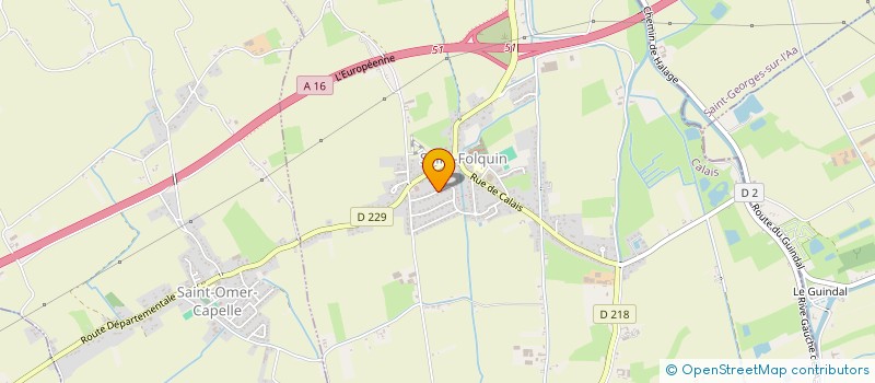 localisation de l'entreprise MONSIEUR THOMAS VERMERSCH  SAINT-FOLQUIN