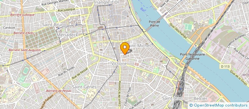 localisation de l'entreprise MONSIEUR THOMAS VERMOT-GAUCHY  BORDEAUX