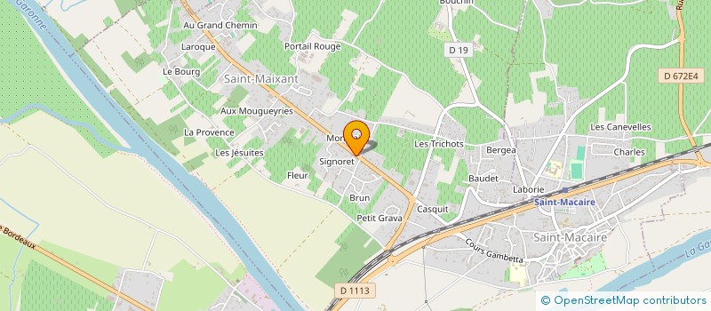 localisation de l'entreprise MONSIEUR THOMAS VERNAZ à SAINT-MAIXANT