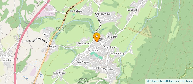 localisation de l'entreprise MONSIEUR THOMAS VERNEY à ANNECY