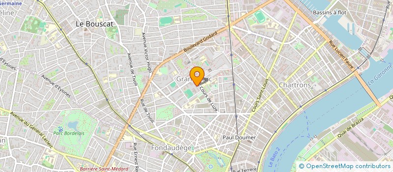 localisation de l'entreprise MONSIEUR THOMAS VERRET  BORDEAUX