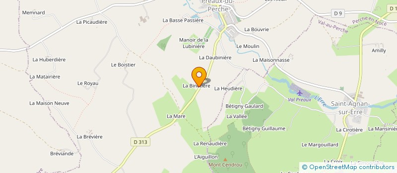 localisation de l'entreprise MONSIEUR THOMAS VERRIER à PERCHE-EN-NOCE