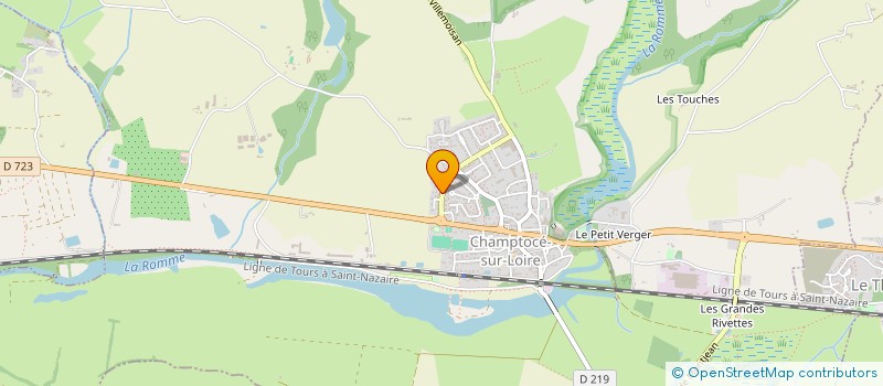 localisation de l'entreprise MONSIEUR THOMAS VERSLYPE à INGRANDES-LE-FRESNE-SUR-LOIRE