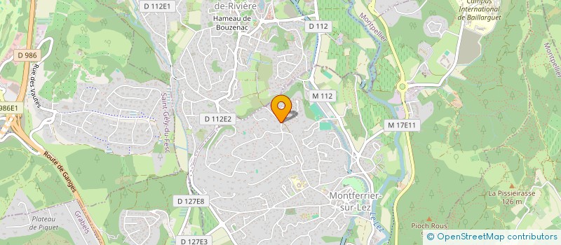 localisation de l'entreprise MONSIEUR THOMAS VESPER  MONTFERRIER-SUR-LEZ