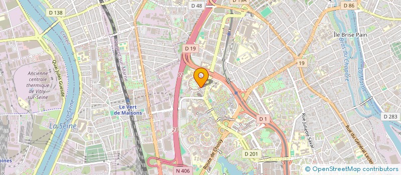 localisation de l'entreprise MONSIEUR THOMAS VESSIO  CRETEIL