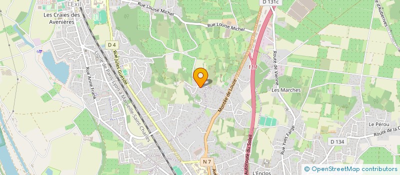 localisation de l'entreprise MONSIEUR THOMAS VEYRIER  SAINT-MAURICE-L'EXIL