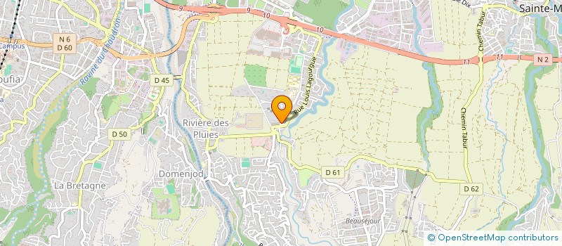 localisation de l'entreprise MONSIEUR THOMAS VIDOT  SAINTE-MARIE