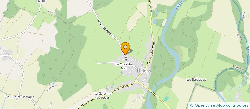 localisation de l'entreprise MONSIEUR THOMAS VIEIRA  LIMONS