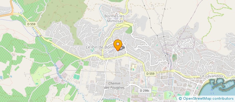 localisation de l'entreprise MONSIEUR THOMAS VIEVILLE  BORMES-LES-MIMOSAS