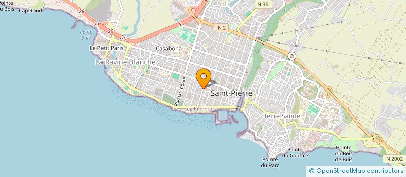 localisation de l'entreprise MONSIEUR THOMAS VIGINIER THOMAS  SAINT-PIERRE