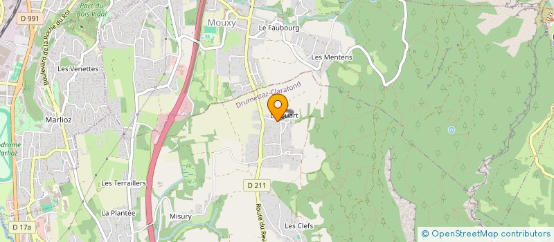 localisation de l'entreprise MONSIEUR THOMAS VIGLIANO  GRESY-SUR-AIX