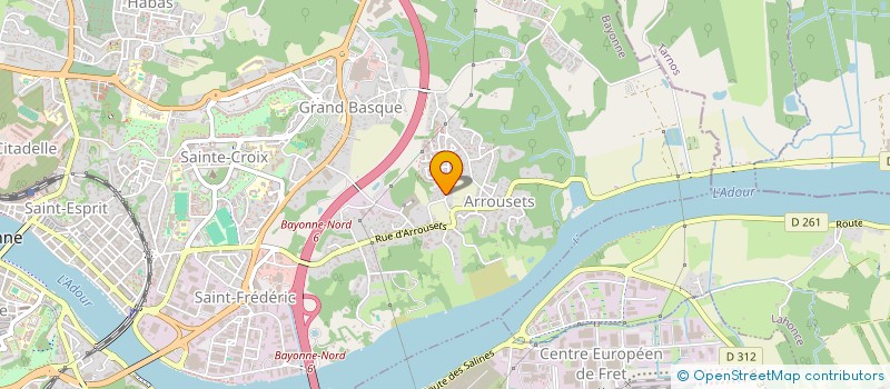 localisation de l'entreprise MONSIEUR THOMAS VIGNAU à BAYONNE