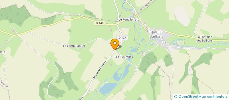 localisation de l'entreprise MONSIEUR THOMAS VIGNERON  BEUSSENT