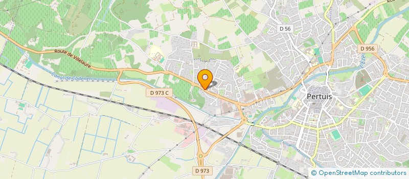 localisation de l'entreprise MONSIEUR THOMAS VILLANOVA  PERTUIS