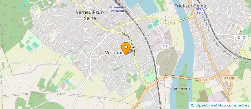 localisation de l'entreprise MONSIEUR THOMAS VILLEMANT à VERNOUILLET