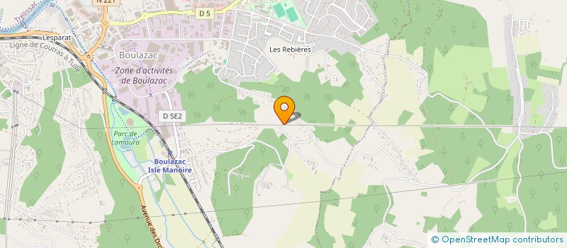 localisation de l'entreprise MONSIEUR THOMAS VILLEPONTOUX  BOULAZAC ISLE MANOIRE