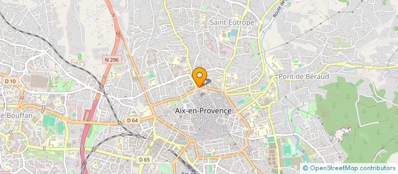localisation de l'entreprise MONSIEUR THOMAS VINCENT MARIE DAVIN à AIX-EN-PROVENCE