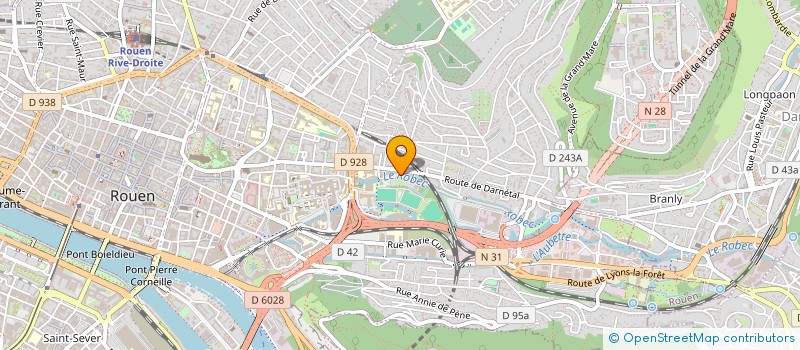 localisation de l'entreprise MONSIEUR THOMAS VINTHIERE  ROUEN