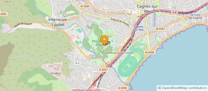 localisation de l'entreprise MONSIEUR THOMAS VIOLINO  CAGNES-SUR-MER