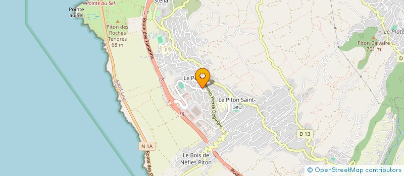 localisation de l'entreprise MONSIEUR THOMAS VIRAMA  SAINT-LEU