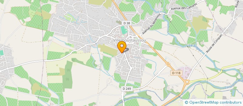 localisation de l'entreprise MONSIEUR THOMAS VIVES à VILLEMOUSTAUSSOU