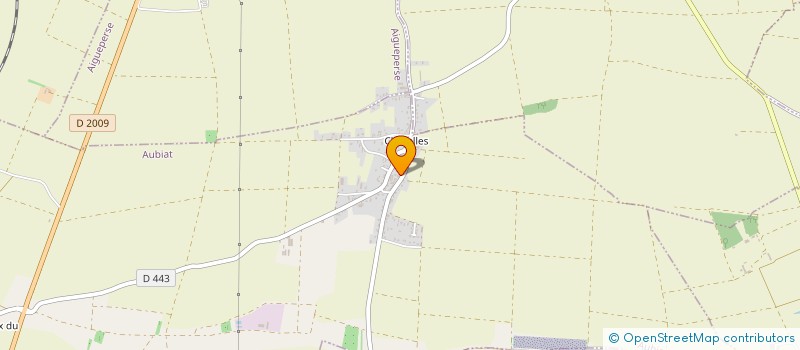 localisation de l'entreprise MONSIEUR THOMAS VOILLAT  AUBIAT