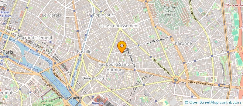 localisation de l'entreprise MONSIEUR THOMAS VOISIN  PARIS