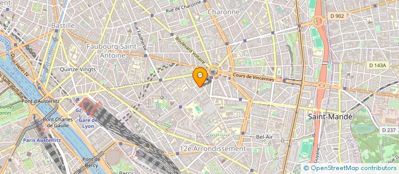 localisation de l'entreprise MONSIEUR THOMAS VOITIER  PARIS