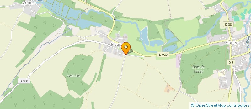 localisation de l'entreprise MONSIEUR THOMAS WAEYAERT  FLEURY