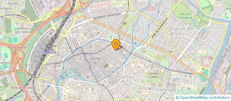 localisation de l'entreprise MONSIEUR THOMAS WAGNER à STRASBOURG