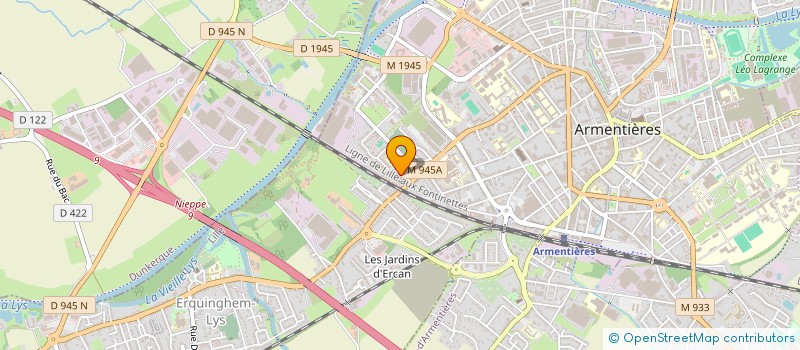 localisation de l'entreprise MONSIEUR THOMAS WAJSBROT  ARMENTIERES