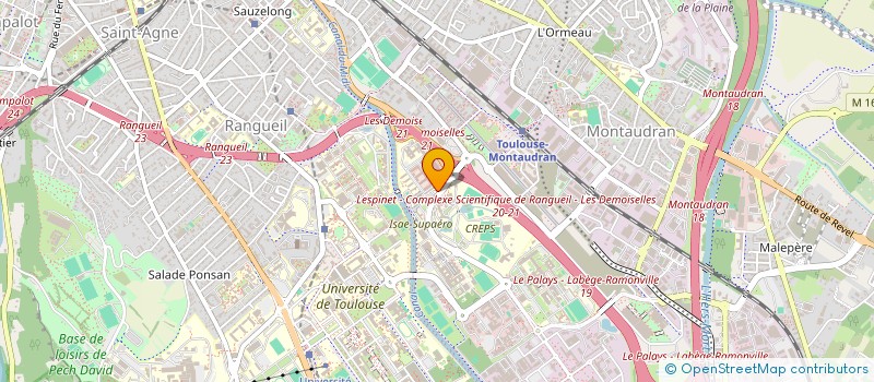 localisation de l'entreprise MONSIEUR THOMAS WALEMME  TOULOUSE