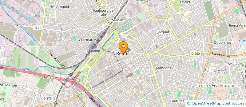 localisation de l'entreprise MONSIEUR THOMAS WARD  REIMS