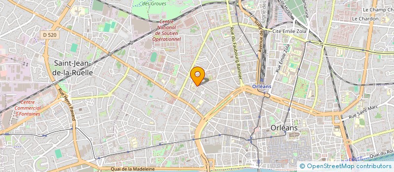 localisation de l'entreprise MONSIEUR THOMAS WATTEBLED à ORLEANS