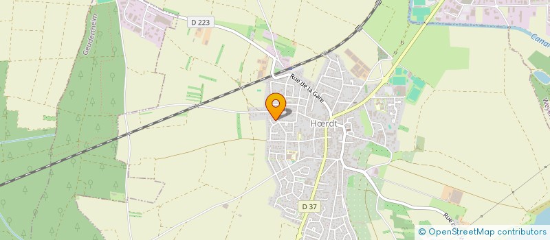 localisation de l'entreprise MONSIEUR THOMAS WEHRLEN  HOERDT