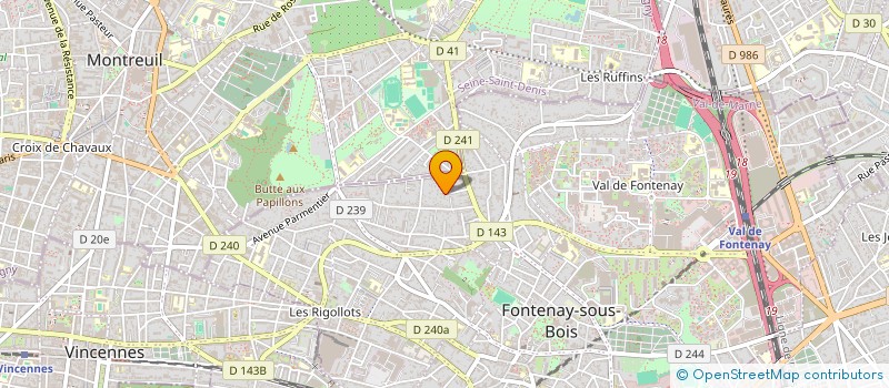 localisation de l'entreprise MONSIEUR THOMAS WEILL à FONTENAY-SOUS-BOIS