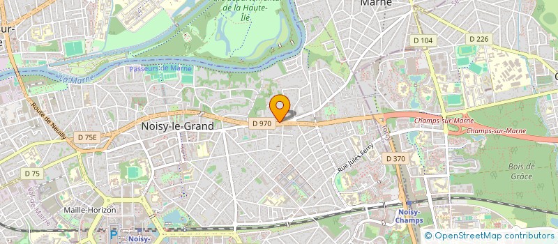 localisation de l'entreprise MONSIEUR THOMAS WEININGHER  NOISY-LE-GRAND