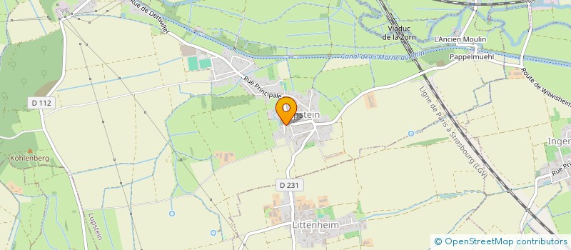 localisation de l'entreprise MONSIEUR THOMAS WEINSANDO  LITTENHEIM