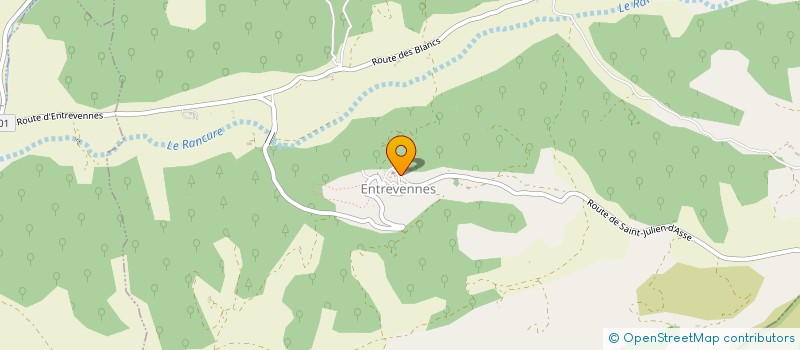 localisation de l'entreprise MONSIEUR THOMAS WEIRICH  ENTREVENNES