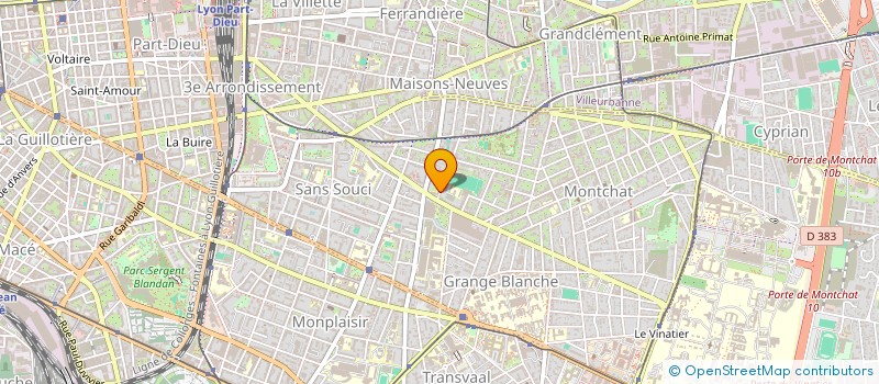 localisation de l'entreprise MONSIEUR THOMAS WEISS  LYON