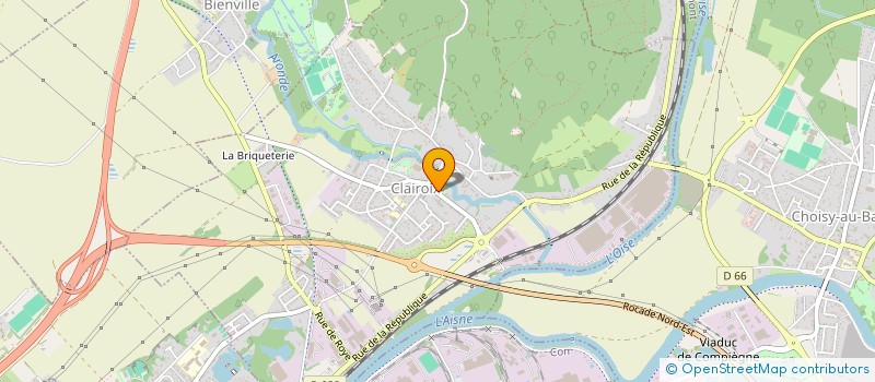 localisation de l'entreprise MONSIEUR THOMAS WEISS  CLAIROIX