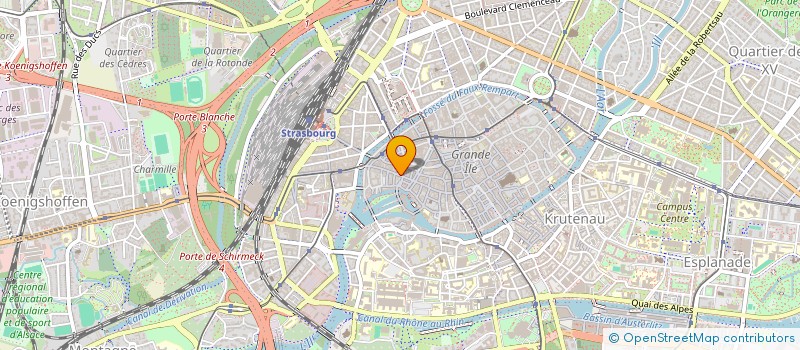 localisation de l'entreprise MONSIEUR THOMAS WERNERT à STRASBOURG