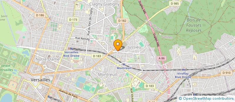 localisation de l'entreprise MONSIEUR THOMAS WILLEMET à VERSAILLES