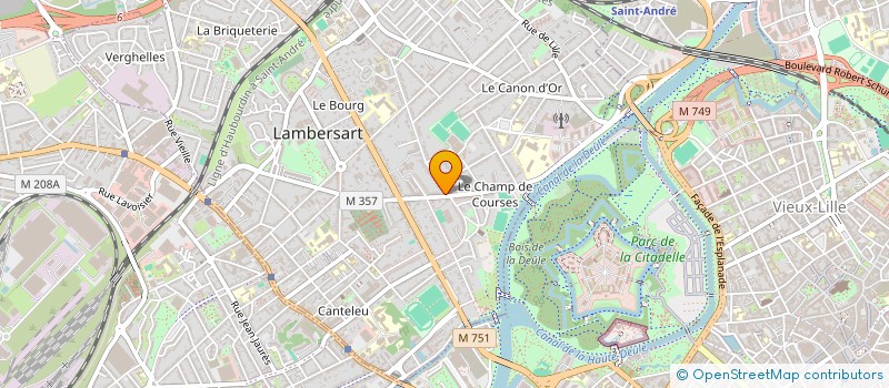 localisation de l'entreprise MONSIEUR THOMAS WILLOT à LAMBERSART