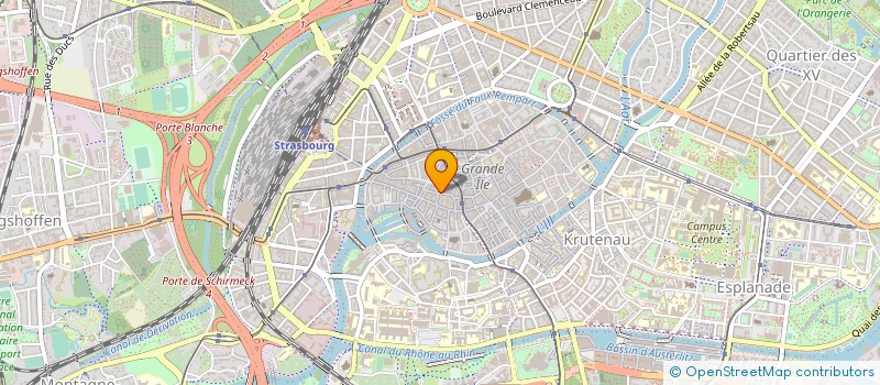 localisation de l'entreprise MONSIEUR THOMAS WIRTH à STRASBOURG