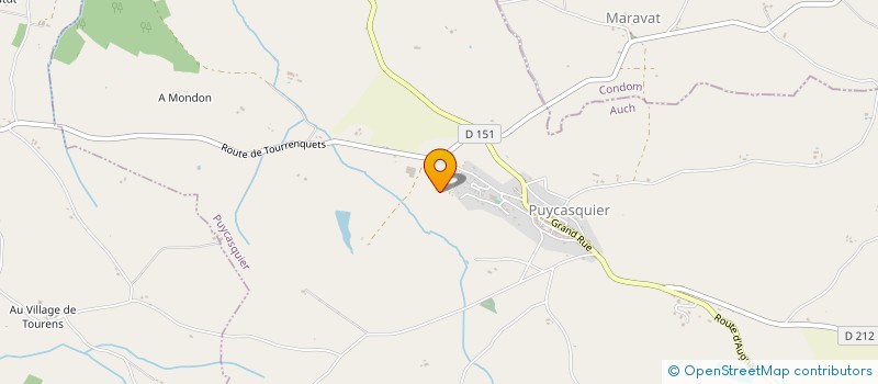 localisation de l'entreprise MONSIEUR THOMAS WISNIEWSKI  PUYCASQUIER