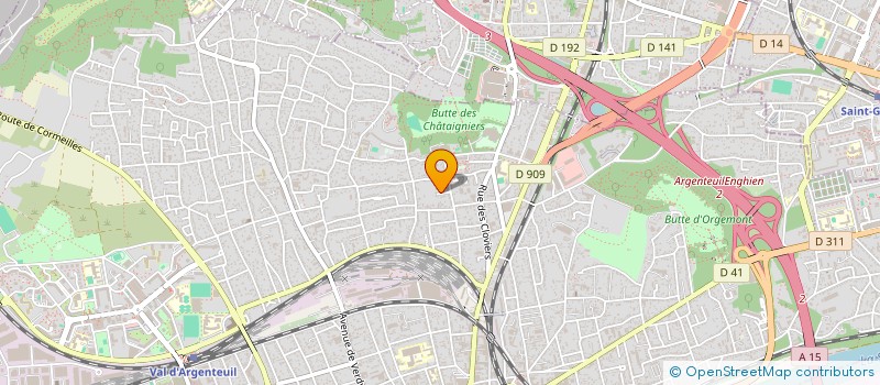 localisation de l'entreprise MONSIEUR THOMAS WOODING  ARGENTEUIL