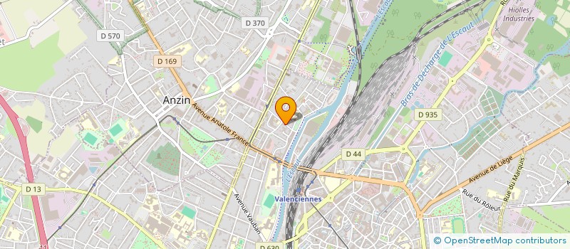 localisation de l'entreprise MONSIEUR THOMAS WUILLOT  VALENCIENNES