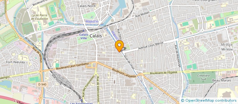 localisation de l'entreprise MONSIEUR THOMAS WUYTS  CALAIS